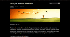 Desktop Screenshot of had-law.com